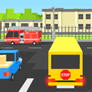 School Bus Blocky APK