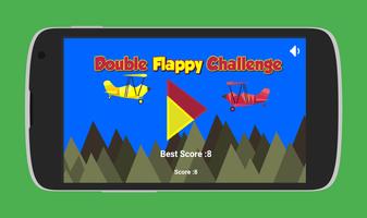 Double Flappy Challenge plakat