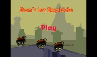 Don´t Let Explode Affiche