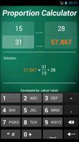 Proportion Ratio Calculator capture d'écran 1