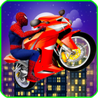 Amazing Spider Moto Bike Zeichen