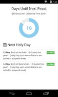 Baha'i Feasts and Holy Days اسکرین شاٹ 2