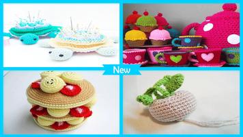 Poster Adorable Food Amigurumi Step by Step