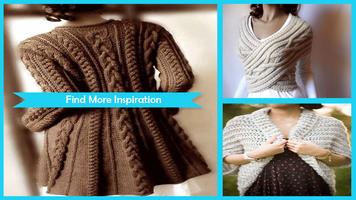 Beautiful Women Sweaters Patterns پوسٹر