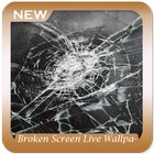 Broken Screen Live Wallpaper icône