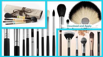 پوستر Easy Makeup Brush Guide