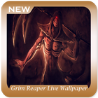 Grim Reaper Live Wallpaper HD icône