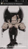 3D Pixel Bendy Ink Wallpapers постер