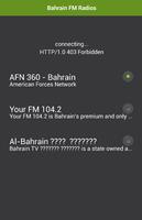 Bahrain FM Radios Affiche