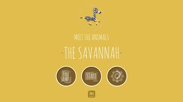 Meet The Animals: The Savannah plakat