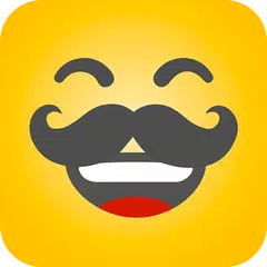 HAHAmoji - Animated Face Emoji GIF for free