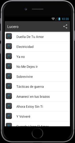 Descarga de APK de Lucero Duena De Tu Amor para Android
