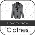 Icona Learn to draw clothes