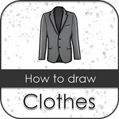 Learn to draw clothes icon
