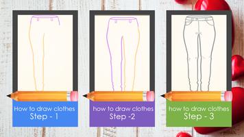 Learn to draw clothes capture d'écran 2