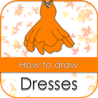 ikon Learn to draw dresses