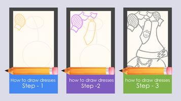 Learn to draw dresses screenshot 2