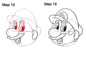 How to draw Mario ภาพหน้าจอ 1
