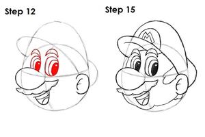 1 Schermata How to draw Mario