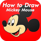 How to Draw Mickey M أيقونة