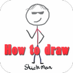 How to draw stickman