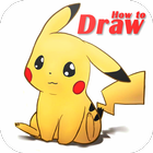 How to Draw Pikachu ไอคอน