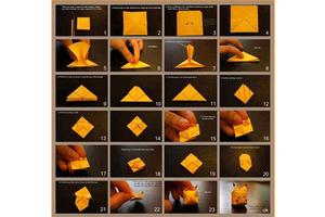 Make origami pikachu 截图 1