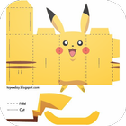 Icona Paper Model Pikachu