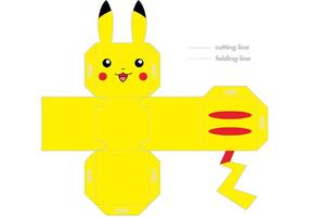 Paper Model Pikachu Ekran Görüntüsü 1