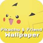 Pika Wallpaper and Friends أيقونة