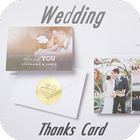 Wedding Thanks Card آئیکن