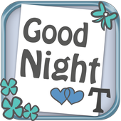 Good night cards icon