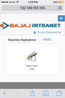 Bajaj Intranet Apps imagem de tela 1