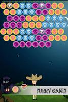 Bubble Shooter Skull poster