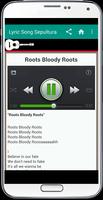 Lyric Song Sepultura capture d'écran 1