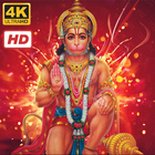 Lord Hanuman Wallpapers HD 4K simgesi