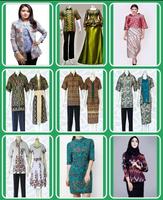 Model Baju Batik Lengkap الملصق
