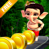 Bal Ganesha Run Motu Jump Game icône