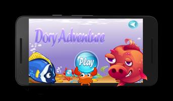 Dory Fish Adventure Game Plakat