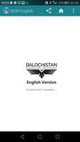 Baloch Democratic English Affiche