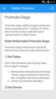 Materi Pramuka Indonesia capture d'écran 3