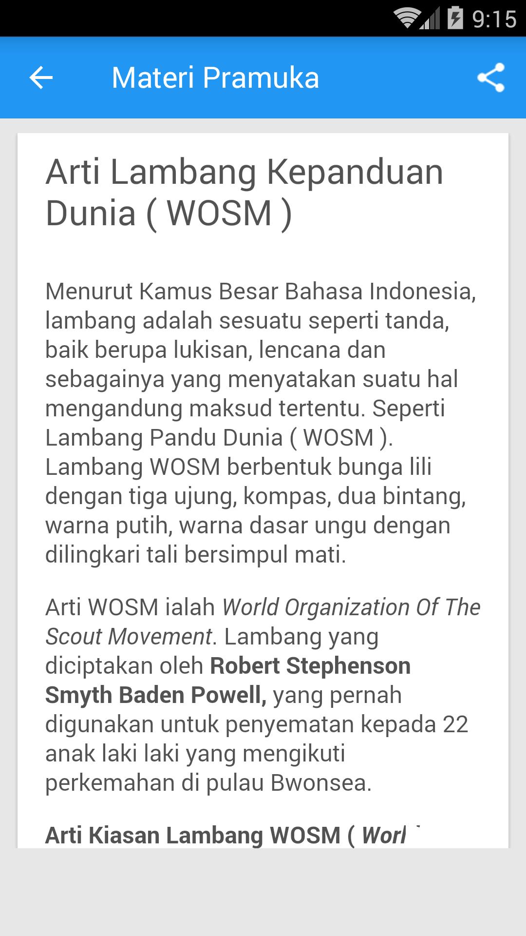 Materi Pramuka Indonesia Screenshot 4