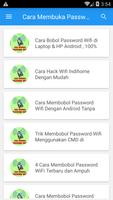 Cara Membuka Password Wifi Ekran Görüntüsü 1