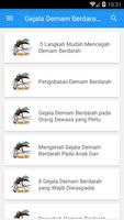 پوستر Gejala Demam Berdarah Dengue
