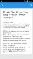 Kata Kata Mutiara Bahasa Jawa captura de pantalla 3