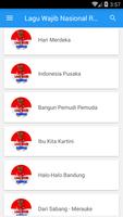 Lagu Wajib Nasional Republik Indonesia ảnh chụp màn hình 3