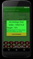 Cricket Score Calculator Ekran Görüntüsü 2