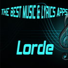 Lorde Songs Lyrics-icoon