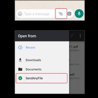 برنامه‌نما SendAnyFile - No restrictions! عکس از صفحه