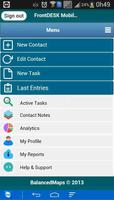 FrontDESK Mobile CRM imagem de tela 1